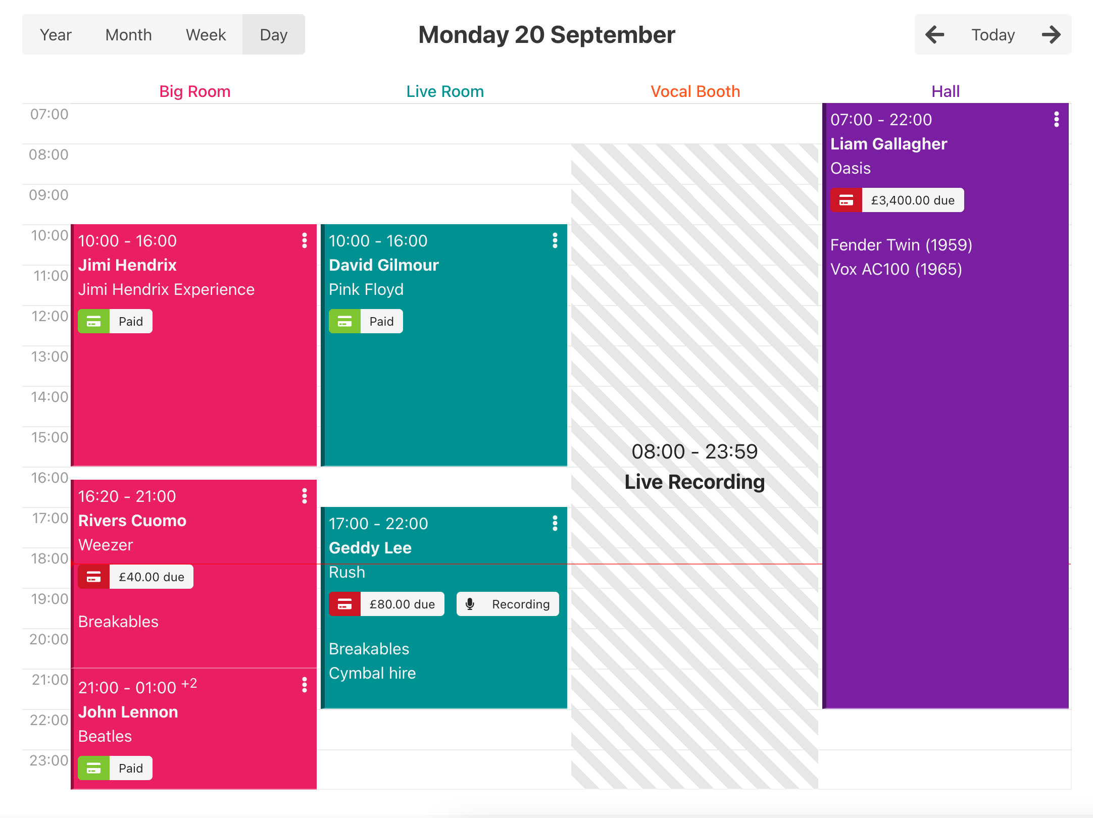 Easy admin – calendar and dashboard image illustration